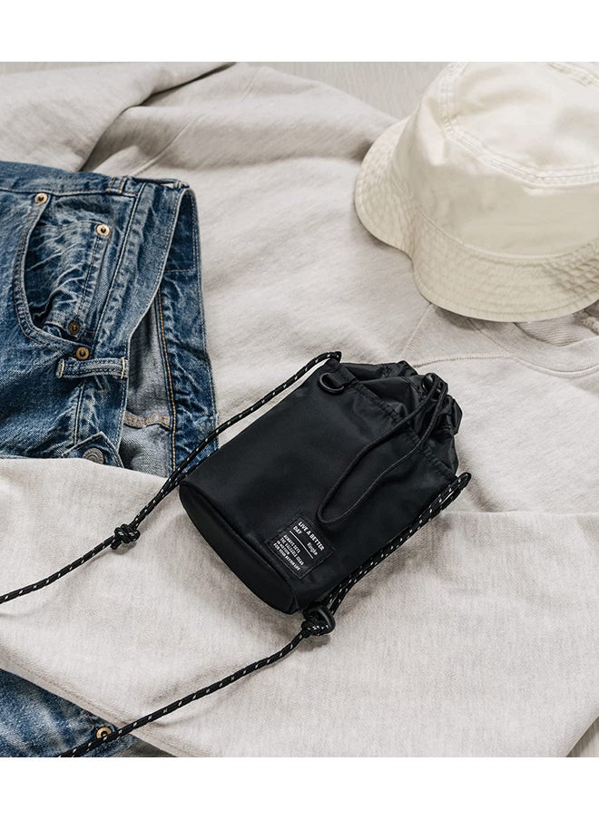 Ringke Mini Cross Bag Bucket Bag for Smartphones Small Accessories and Others- Black  - Image 2