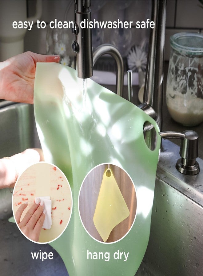 Olababy Fold N Go Silicone Placemat w Travel Case | Dishwasher Safe, BPA Free, Non-Slip, Waterproof | Mini Dining Mat for Infants, Babies, Toddlers and Kids (1, Blueberry) - Image 5