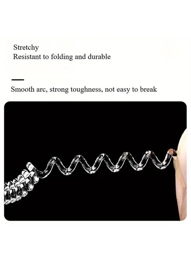 نظارات رياضية مضادة للانزلاق من مسحوق الليزر مع خطاطيف الأذن وأكمام الساق 4 قطع - Image 5