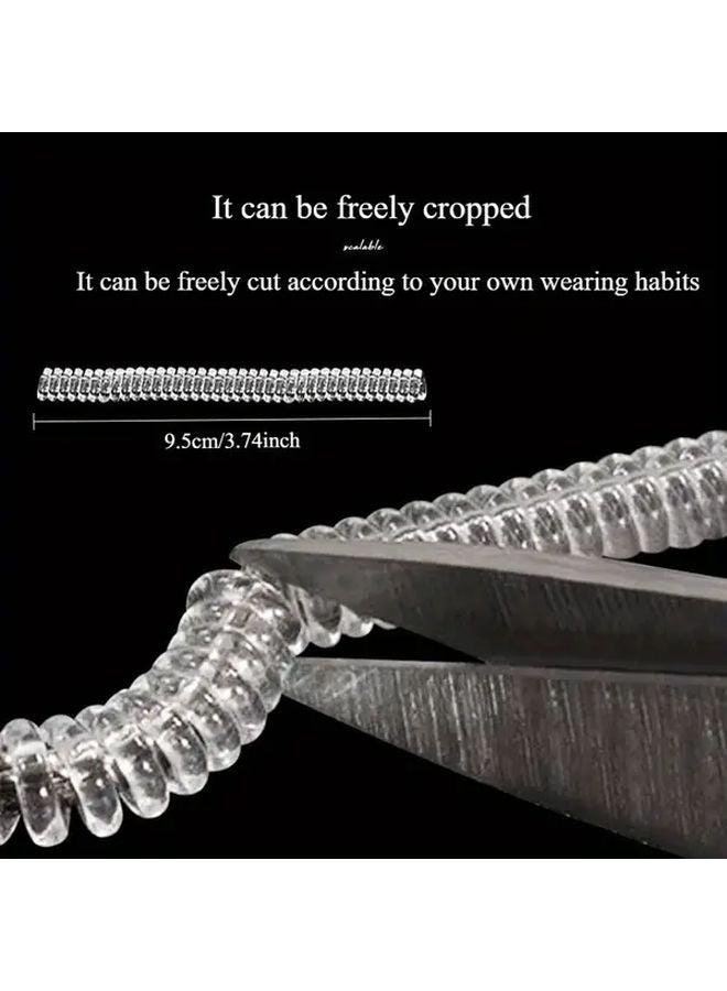 نظارات رياضية مضادة للانزلاق من مسحوق الليزر مع خطاطيف الأذن وأكمام الساق 4 قطع - Image 4