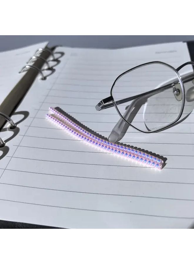 نظارات رياضية مضادة للانزلاق من مسحوق الليزر مع خطاطيف الأذن وأكمام الساق 4 قطع - Image 1