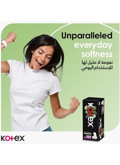 Kotex Cotton Natural Panty Liners With Normal Size 54 Pieces  - Image 3