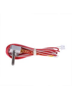 DIY Hot End Kit 0.4mm Nozzle & M6 30mm Extruder Throat & 12V 40W Heater & NTC 3950 Thermistor & Aluminum Heater Block for RapRep i3 A2 A8 3D Printer Replacement