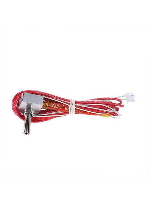 DIY Hot End Kit 0.4mm Nozzle & M6 30mm Extruder Throat & 12V 40W Heater & NTC 3950 Thermistor & Aluminum Heater Block for RapRep i3 A2 A8 3D Printer Replacement