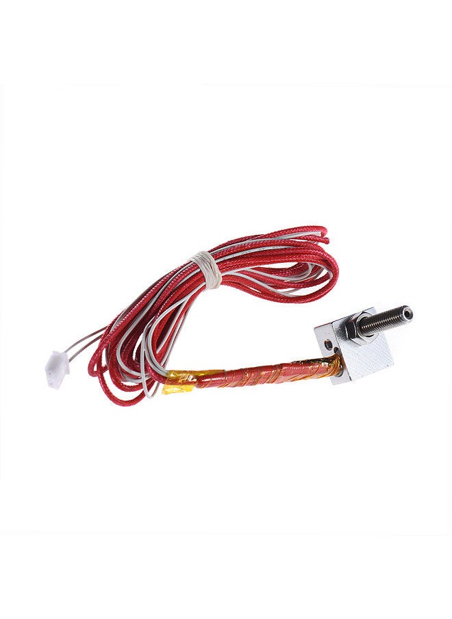 Generic DIY Hot End Kit 0.4mm Nozzle & M6 30mm Extruder Throat & 12V 40W Heater & NTC 3950 Thermistor & Aluminum Heater Block for RapRep i3 A2 A8 3D Printer Replacement  - Image 5