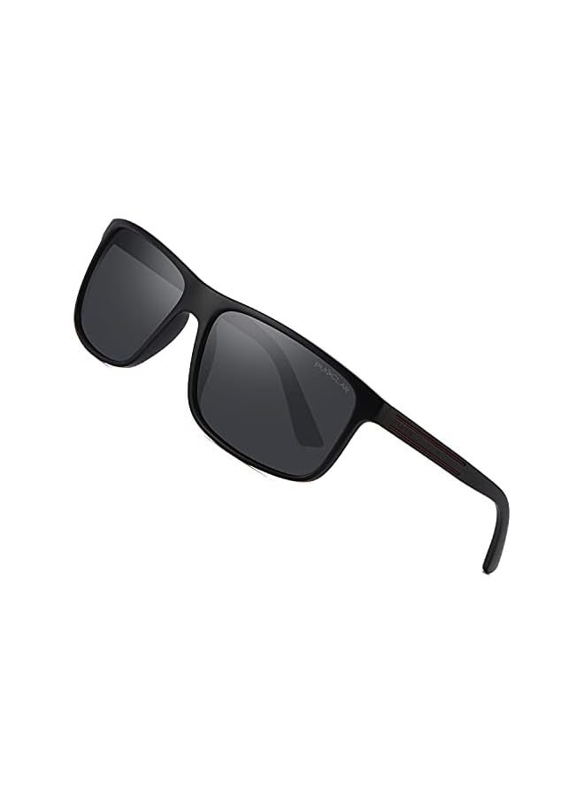 بروماس نظارات شمسية مستقطبة للرجال والنساء - مستطيلة للمشي لمسافات طويلة ومواد خفيفة الوزن TR90 إطار UV400 رياضية في الهواء الطلق والجولف وركوب الدراجات وصيد الأسماك نظارات شمسية - Image 1