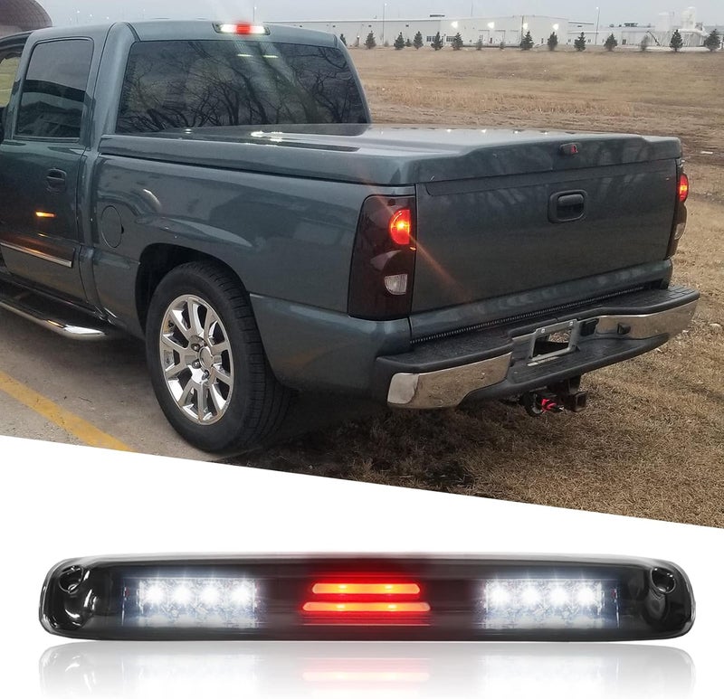 LESAUCE 3rd Third Brake Light Assembly for 1999-2007 GMC Sierra & Chevy Silverado - Image 1