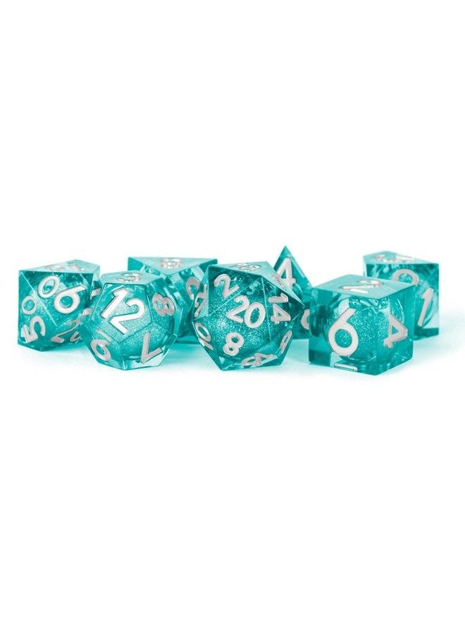 Metallic Dice Games - Dice Games Mana Extract Elixir Liquid Core Dnd Dice Set Role Playing Game Dice For Dungeons And Dragons - Image 1