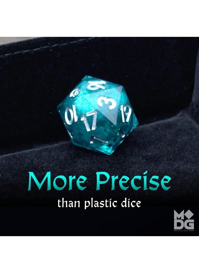 Metallic Dice Games - Dice Games Mana Extract Elixir Liquid Core Dnd Dice Set Role Playing Game Dice For Dungeons And Dragons - Image 1