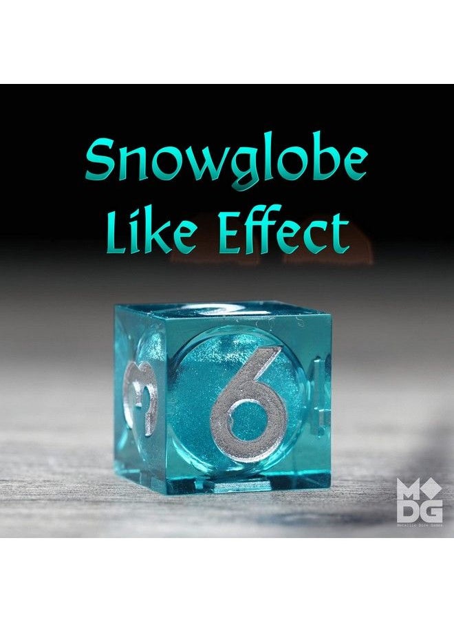 Metallic Dice Games - Dice Games Mana Extract Elixir Liquid Core Dnd Dice Set Role Playing Game Dice For Dungeons And Dragons - Image 1