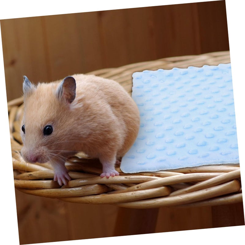 Hamster Cage Liner Absorbent Fleece Blanket for Guinea Pigs Fast Drying Warm Bath Mat Bedding - Image 3