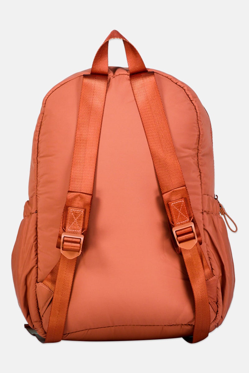 Danskin Women Brand Logo Bagpack 42 H x 35 L x 15 W cm, Orange  - Image 2