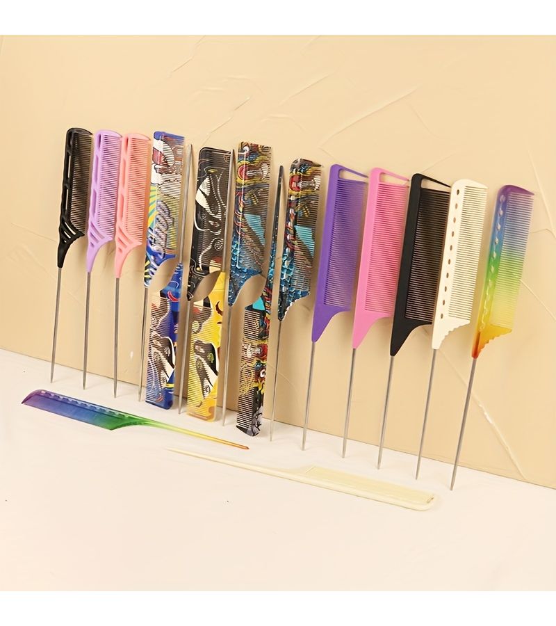 WT Series 101 Fine Toothed Combs Styling Combs Pointed Combs For All Hair Types - Image 1