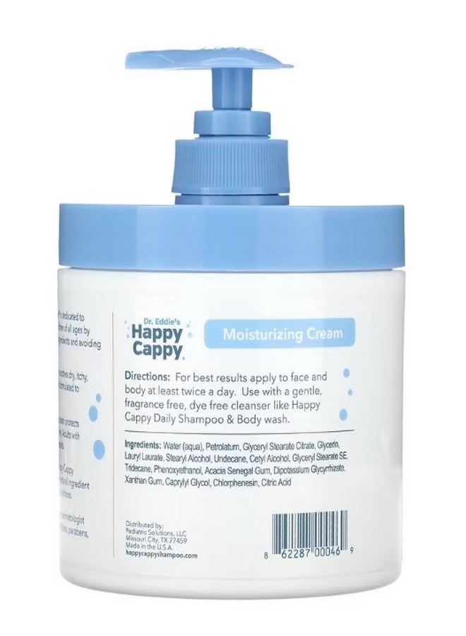 هابي كوبي Moisturizing Cream Fragrance Free 12 fl oz 355 ml - Image 2