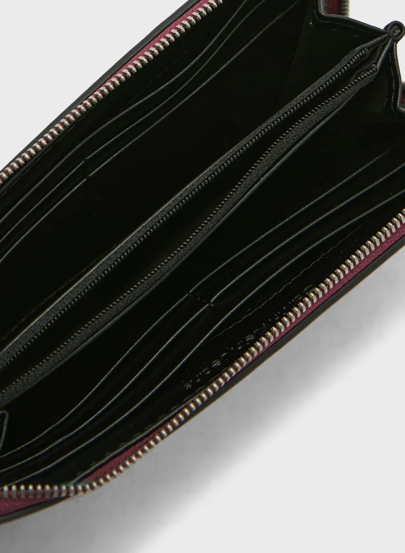 CALVIN KLEIN Monogram Detailed Wallet
