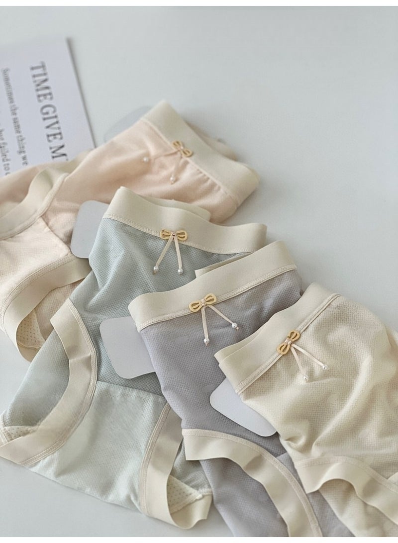 4-Pack Cooling Breathable Pants Set | Elegant, Comfortable Fit | For Sizes 40-65kg - Image 4