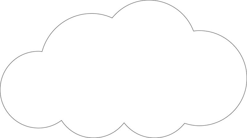 Tilki Dünyası Fox World Sleeping Teddy Bear White Stars and Clouds Decorative Baby Kids Room Wall Sticker  - Image 2