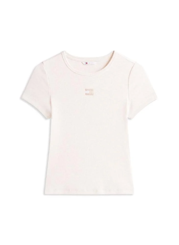 TOMMY JEANS Logo Crew Neck T-Shirt