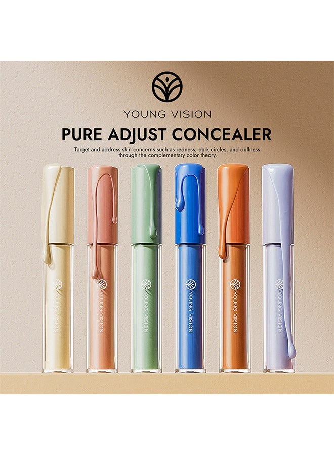 YOUNG VISION Pure Adjust Concealer,Full Coverage Concealer for Dark Circles & Anti-Aging – Multi-Use Under Eye Concealer for Older Women, Color Correcting #04 - Image 3
