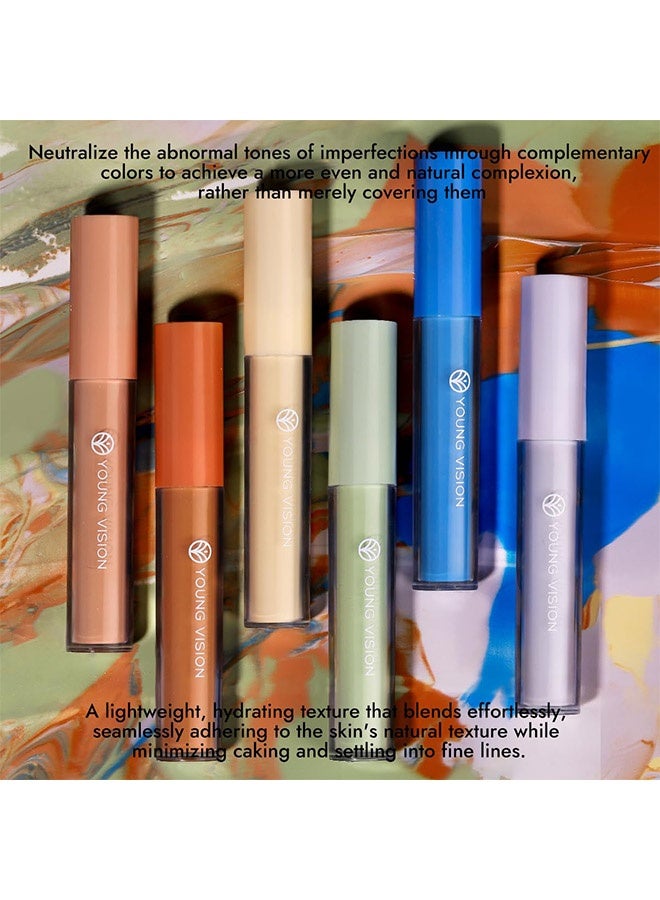 YOUNG VISION Pure Adjust Concealer,Full Coverage Concealer for Dark Circles & Anti-Aging – Multi-Use Under Eye Concealer for Older Women, Color Correcting #04 - Image 5