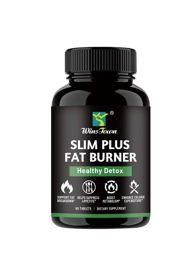 Wins Town - Fat Burner Pills: Activate Fat Metabolism, Suppress Appetite Impulses, and Regain a Vital and Fit Body - Image 1