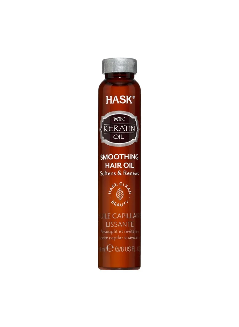 هاسك Hask Keratin Protein Smoothing Shine Oil 18ml