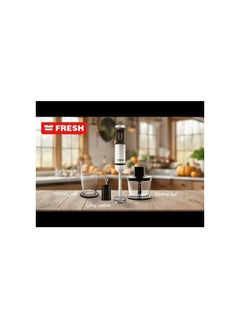 فريش خلاط يدوي كامل HB-800FO – محرك قوي، شفرات حادة، تصميم متعدد الاستخدامات لتحضير الطعام بسهولة  - Image 2