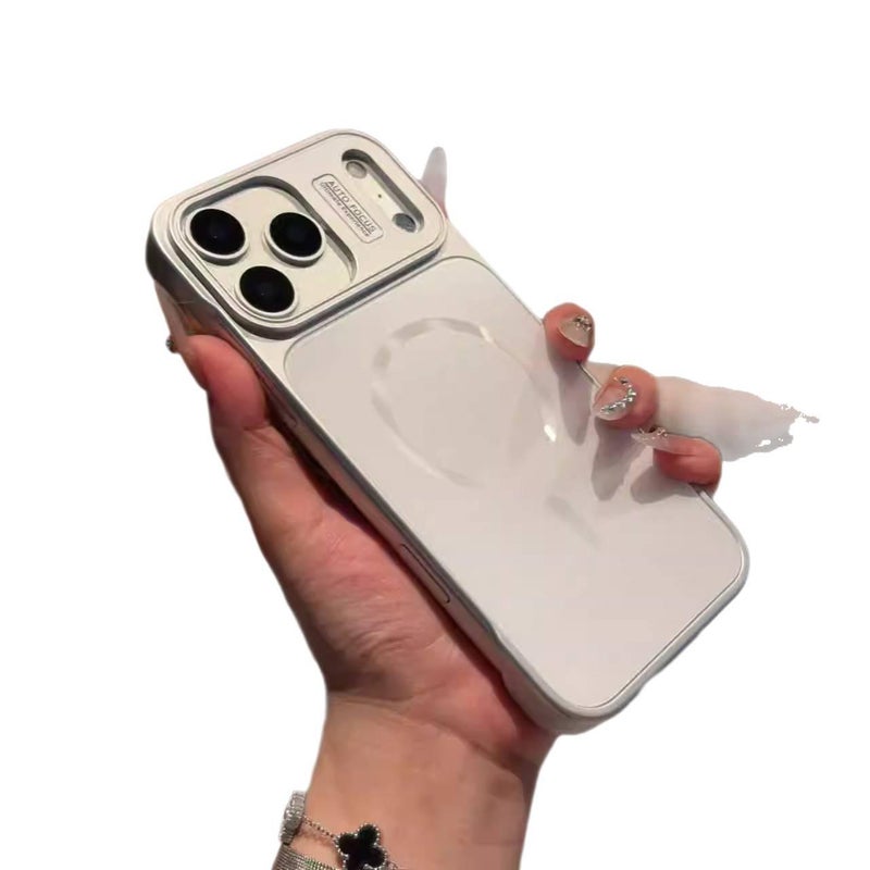 PC MagSafe Case for iPhone 16 / 16 Plus / 16 Pro / 16 Pro Max with Drop Protection and Strong Magnetic plus Shockproof plus Frameless Design plus Matte Finish in Orange - ModaStar - Image 5