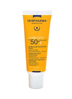 ISIS PHARMA ISIS Pharma Uveblock SPF50+ Dry Touch Light Tint 40ml — Tinted Sunscreen with High Protection & Matte Finish 