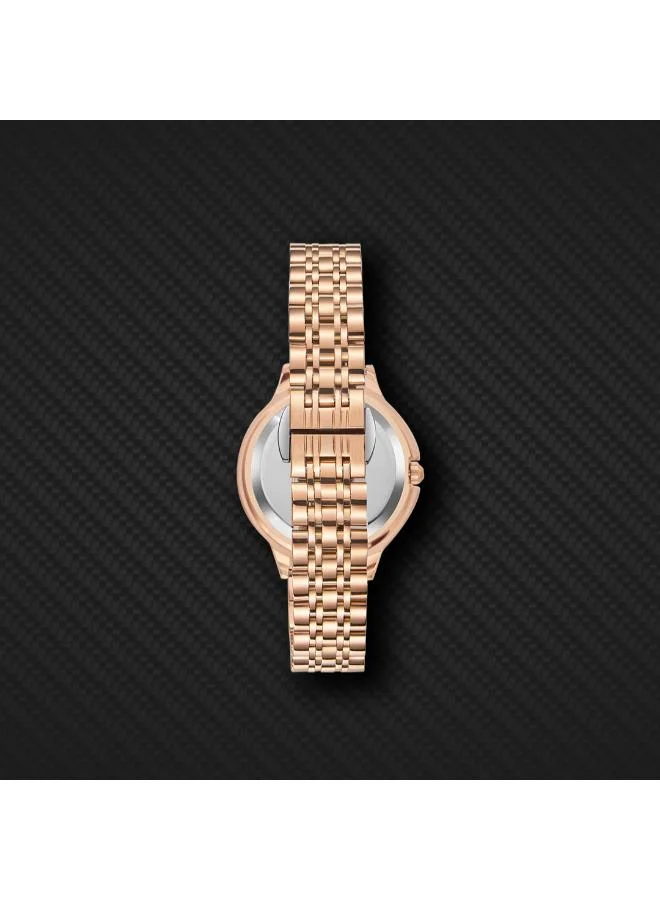 Kenneth Scott  Women's Stainless Steel Analog Watch K23521-RBKH - 32 mm for Women | Best Price UAE