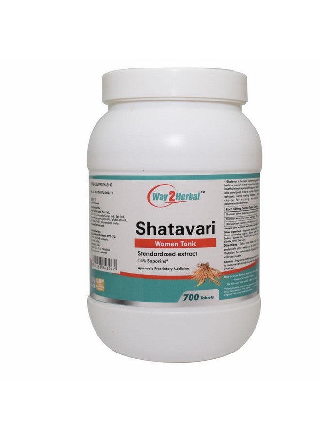 Way2Herbal أقراص شاتافاري من واي2هيربال (700 حبة عبوة واحدة) - Image 1