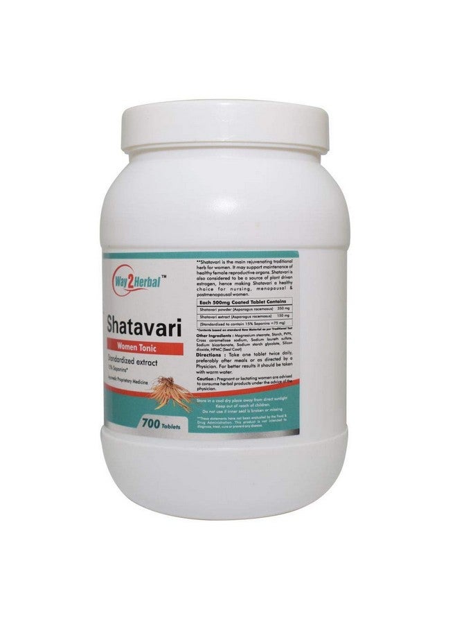 Way2Herbal أقراص شاتافاري من واي2هيربال (700 حبة عبوة واحدة) - Image 4