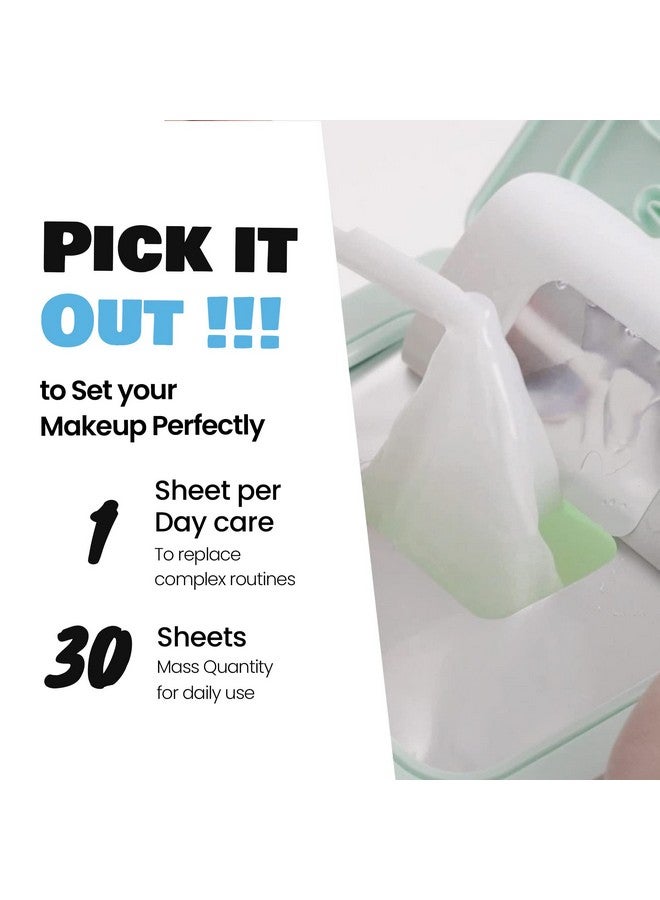 DewyTree Pick And Quick Refreshing Aqua Mask 30 Sheets | Moisturizing Sheet Masks For Face W/Hyaluronic Acid | Gentle Korean Sheet Mask Skin Care W/Amino Acids | Hydrating Face Mask Sheets - Image 1