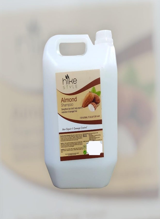 HIKE STYLES Hike Style Herbal Extracts ALMOND Shampoo - 4L Refill Can | Healthy & Shiny Hair Care - Image 2
