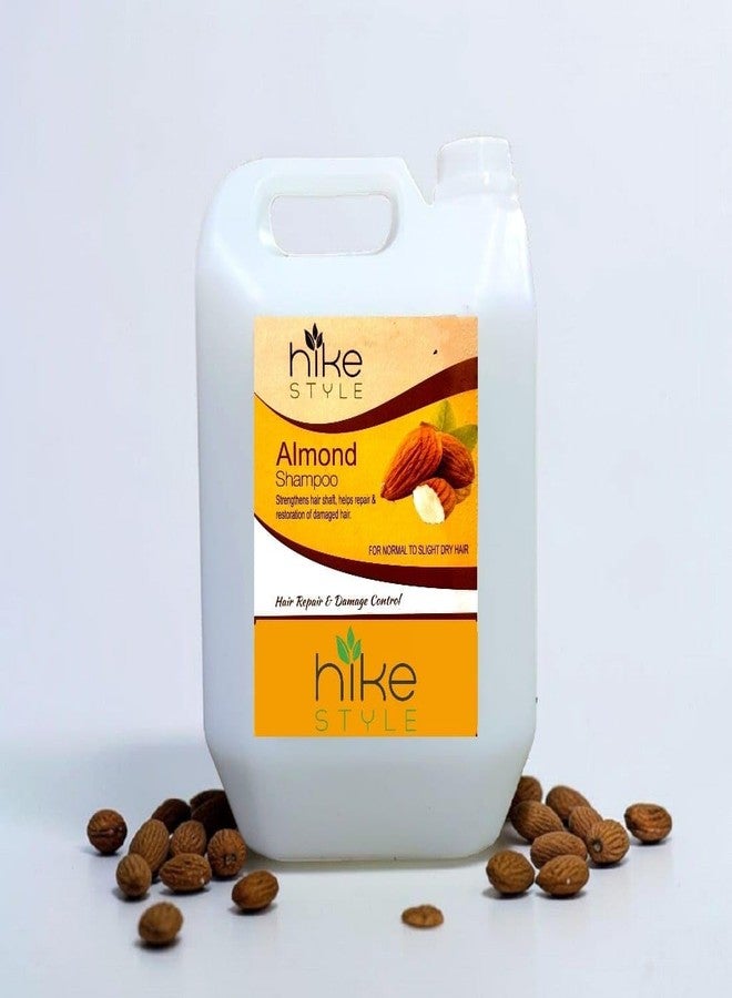HIKE STYLES Hike Style Herbal Extracts ALMOND Shampoo - 4L Refill Can | Healthy & Shiny Hair Care - Image 1