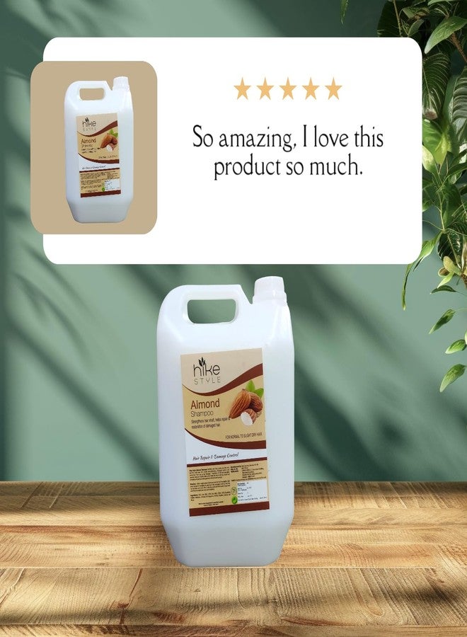 HIKE STYLES Hike Style Herbal Extracts ALMOND Shampoo - 4L Refill Can | Healthy & Shiny Hair Care - Image 5