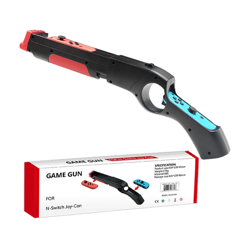 RCBDCYGJ Game gun Controller Compatible with Nintendo Switch/Switch OLED, 1 Pack Replacement for Joy-Con Controller Game Hand Grips Compatible with Nintendo Switch Joycons/Switch OLED - Image 1