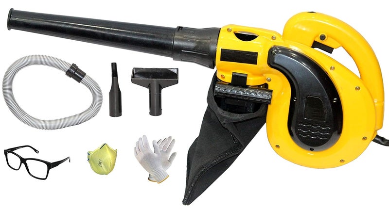 Digital Craft Digital Craft 650W Portable Electric Corded Vacuum Blowing Dust Collector Hand Leaf Computer Cleaner Car Garden Air Blower Multicolour  - Image 1