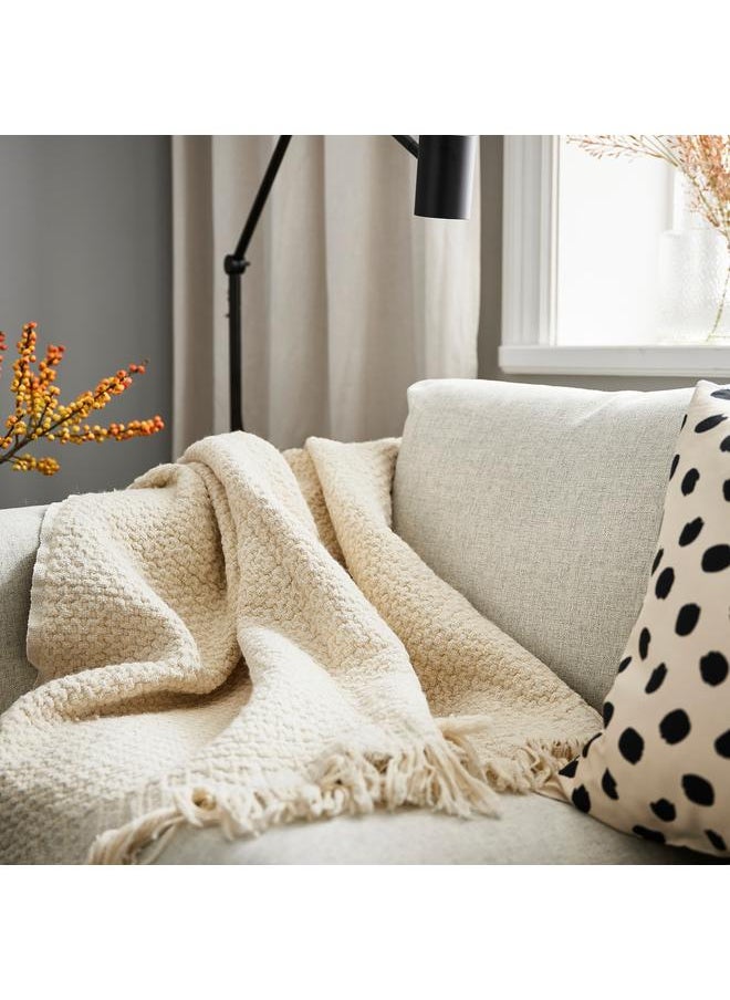erorex Throw, Off-White, 130X170 Cm  - Image 3