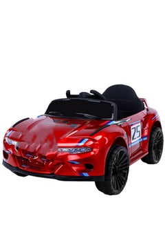 PENG GENERAL Kids Electric Ride on Vehicles, Motorised Toy Cars Children Electric Car with Remote Control, Baby Ride on Toy Car Electric Car Red  - Image 1