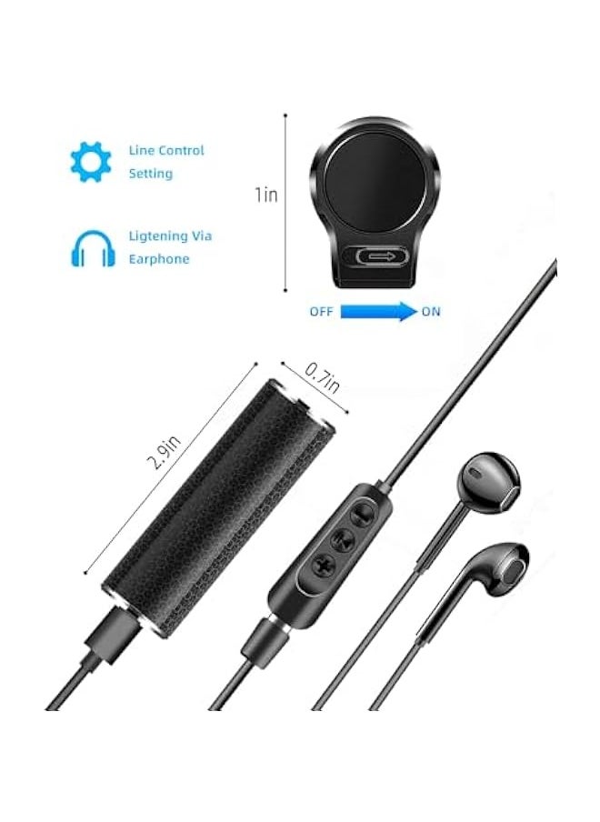 AL RAID - 64G Magnetic Voice Recorder with AI-Triple Noise Reduction,Recording Device with 1600 Hours Recording Capacity,Voice Activated Audio Recorder,Digital Voice Recorder for Meetings/Interviews/Classroom - Image 1