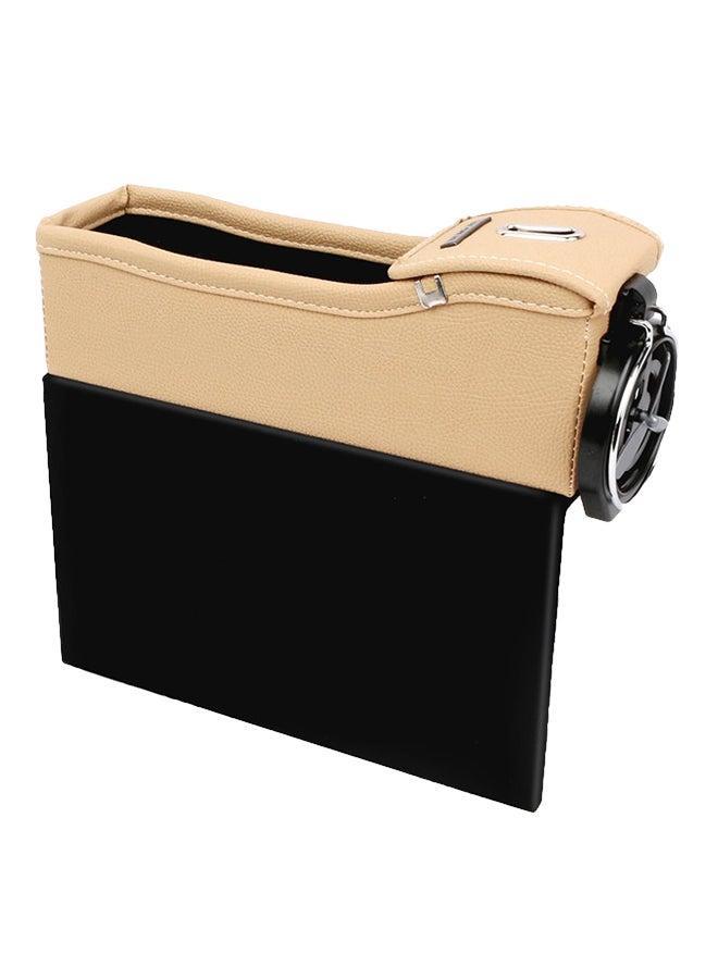Multifunctional Leather Seat Gap Storage Box