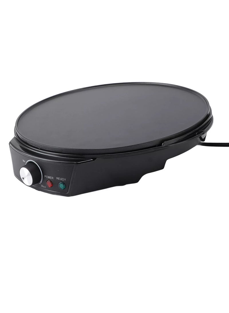 Generic - Electric Crepe Maker, Pancake Crepe Maker 900W Electric Crepe Maker Griddle 30cm Nonstick Grill Pan Adjustable Temperature Control for Home - Image 1