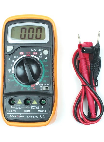 Marxlow Mas 830L Digital Multimeter (Avometer) - Measuring Instrument  - Image 1