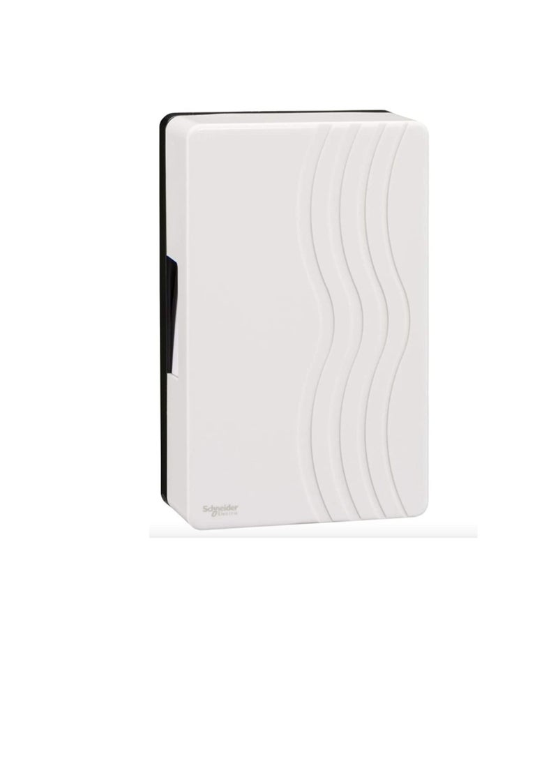 Schneider Door Bell Chime White 2-Wire Mechanical Door Chime 99AC220 - Image 2