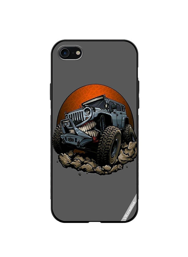 VR CREATIVE Protective Case Cover For Apple iPhone 7/8/SE 2020 Car Design Multicolour - Image 1