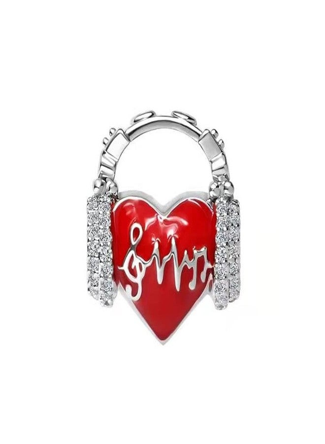 KunBead Crystal Enamel Earphone Birthstone Charms Beads Compatible with Pandora Bracelets - Image 2