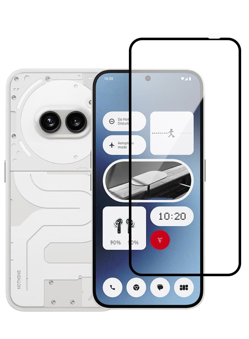 Case Up Screen Protector For Nothing Phone 2A  9H Hardness Tempered Glass Film, Bubble Free Easy Installation, Full Coverage, Anti Scratch And Touch Sensitive - Image 1