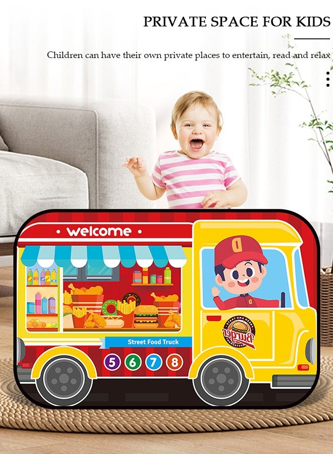 DUNISO Play Tent for Kids, Washable Children's Tent with Skylight, Foldable Kids Playhouse, Kids Pop Up Tent, Portable Game Tent for Indoor and Outdoor, Outdoor Collapsible Tent for Girls & Boys - Image 4