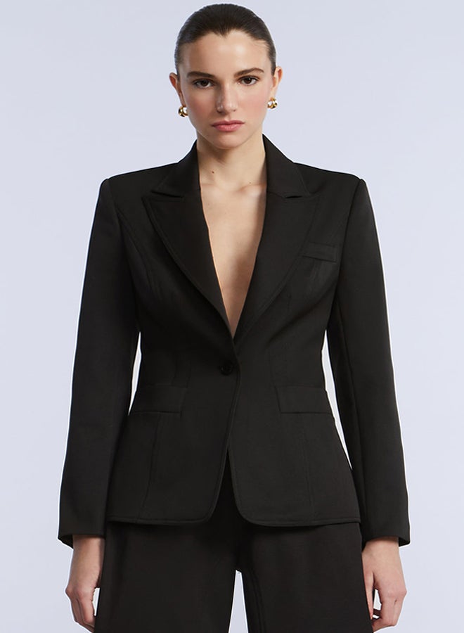 BCBGMAXAZARIA Taffeta Twill Blazer - Image 2